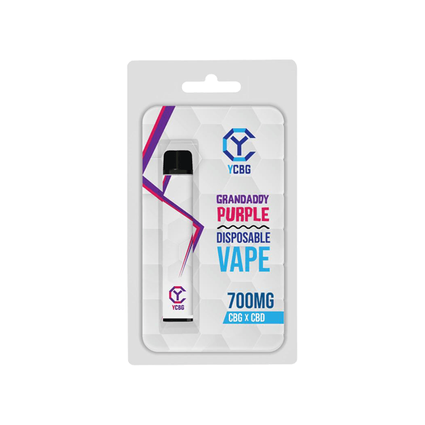 yCBG 700mg CBD + CBG Flowform Disposable Vape Pen (BUY 1 GET 1 FREE) - www.justgovape.co.uk