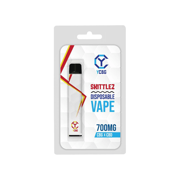 yCBG 700mg CBD + CBG Flowform Disposable Vape Pen (BUY 1 GET 1 FREE) - www.justgovape.co.uk