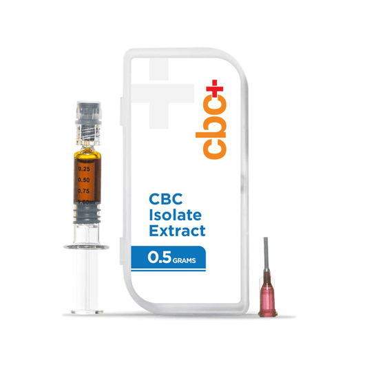 CBC+ 100% Pure CBC Isolate, Flow Form Wide Spectrum - 0.5g - www.justgovape.co.uk