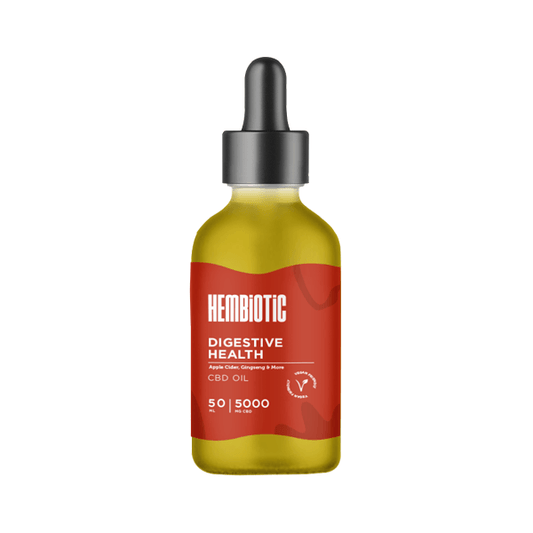 Hembiotic 5000mg Bulk CBD Oil - 50ml - www.justgovape.co.uk