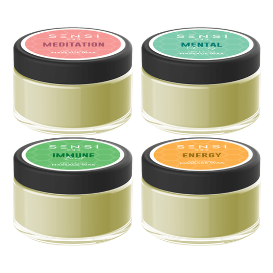 Sensi CBD 100mg CBD Massage Wax - 100g (BUY 1 GET 1 FREE) - www.justgovape.co.uk