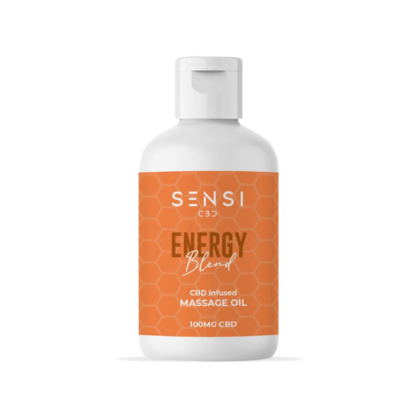 Sensi CBD 100mg CBD Massage Oil - 100ml (BUY 1 GET 1 FREE) - www.justgovape.co.uk