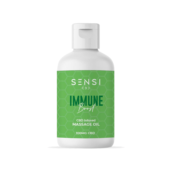 Sensi CBD 100mg CBD Massage Oil - 100ml (BUY 1 GET 1 FREE) - www.justgovape.co.uk