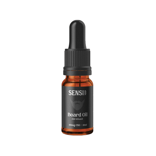 Sensi Skin 100mg CBD Beard Oil - 10ml  (BUY 1 GET 1 FREE) - www.justgovape.co.uk