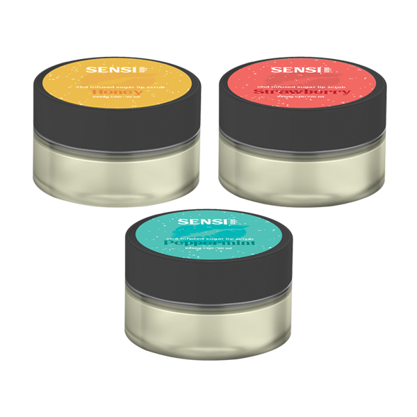 Sensi Skin 100mg CBD Sugar Lip Scrub - 25g (BUY 1 GET 1 FREE) - www.justgovape.co.uk