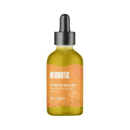 Hembiotic 5000mg Bulk CBD Oil - 50ml - www.justgovape.co.uk