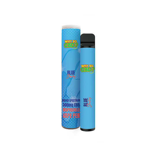 Why So CBD? 300mg CBD Broad Spectrum Disposable Vape - 2ml - www.justgovape.co.uk