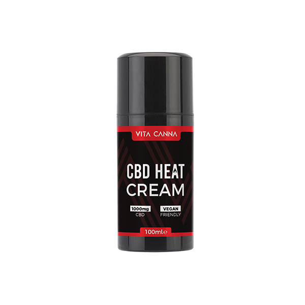 Vita Canna 1000mg CBD Heating Cream 100ml - www.justgovape.co.uk