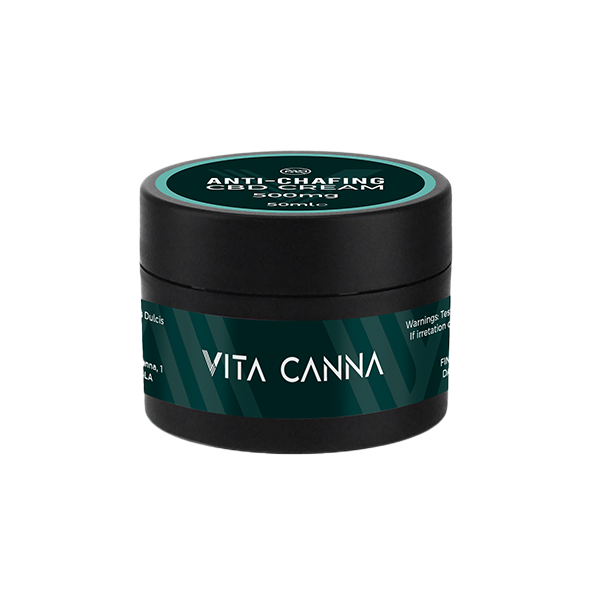 Vita Canna 500mg CBD Anti-Chafing Cream 50ml - www.justgovape.co.uk