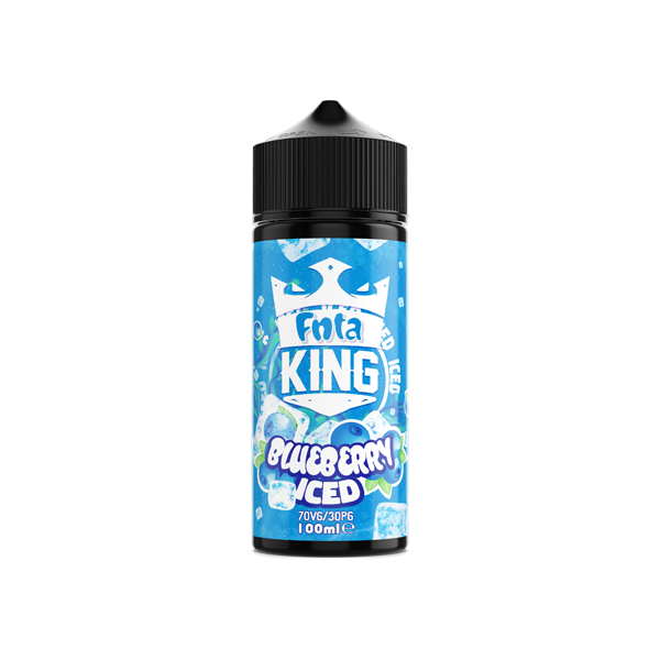 FNTA King Iced 100ml Shortfill 0mg (70VG/30PG) - www.justgovape.co.uk