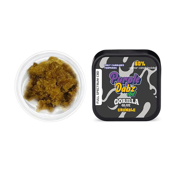 Purple Dank 60% Full Spectrum Crumble - 0.5g (BUY 1 GET 1 FREE) - www.justgovape.co.uk