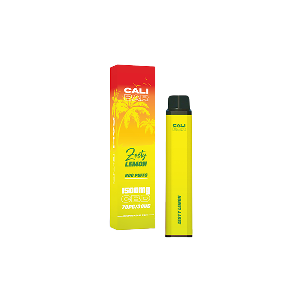 Cali Co 1500mg CBD Disposable Vape - 3000 puffs - www.justgovape.co.uk