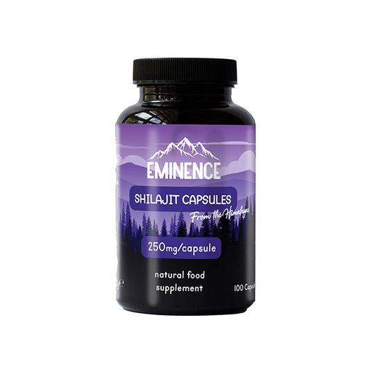 Eminence 25000mg Shilajit Capsules - 100Caps - www.justgovape.co.uk