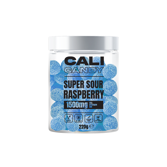 CALI CANDY MAX 1500mg Full Spectrum CBD Vegan Sweets  - 10 Flavours - www.justgovape.co.uk