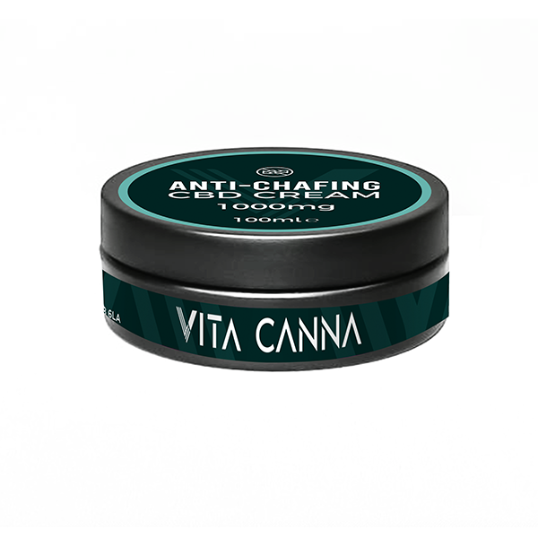 Vita Canna 1000mg CBD Anti-Chafing Cream 100ml - www.justgovape.co.uk