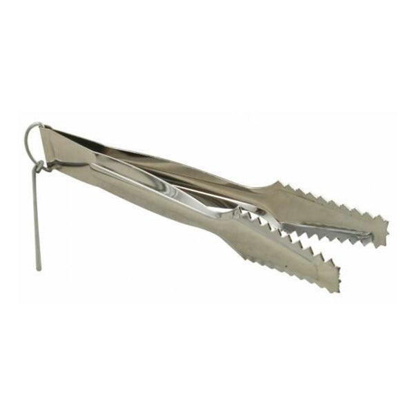 Shisha Hookah Charcoal Stainless Steel Clipper Tong - www.justgovape.co.uk